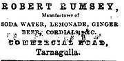 Robert Rumsey Advertisement 24 June 1865