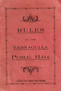 Rules of the Tarnagulla Public Hall