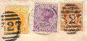 Postage Stamps, Tarnagulla, 1909.