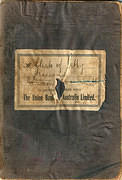 Union Bank Passbook 1925