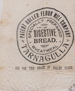 Tarnagulla Patent Roller Flour Mill Company Flour Bag c 1910