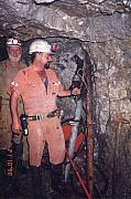 1998 Reef Mining NL Pov Reef Nick O'Time Shoot RMD19 discovery hole drill rods stuck downhole found 4 years later in 2E 1000RL sublevel Brian Cuffley, Ray Cousins (driller)