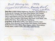 Reef Mining NL Personnel 1998