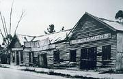 Tarnagulla's last blacksmith, c.1960.