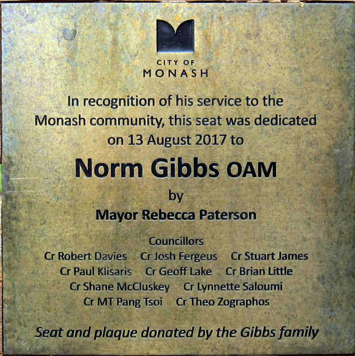 Gibbs Plaque